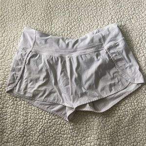 Lululemon speed up shorts